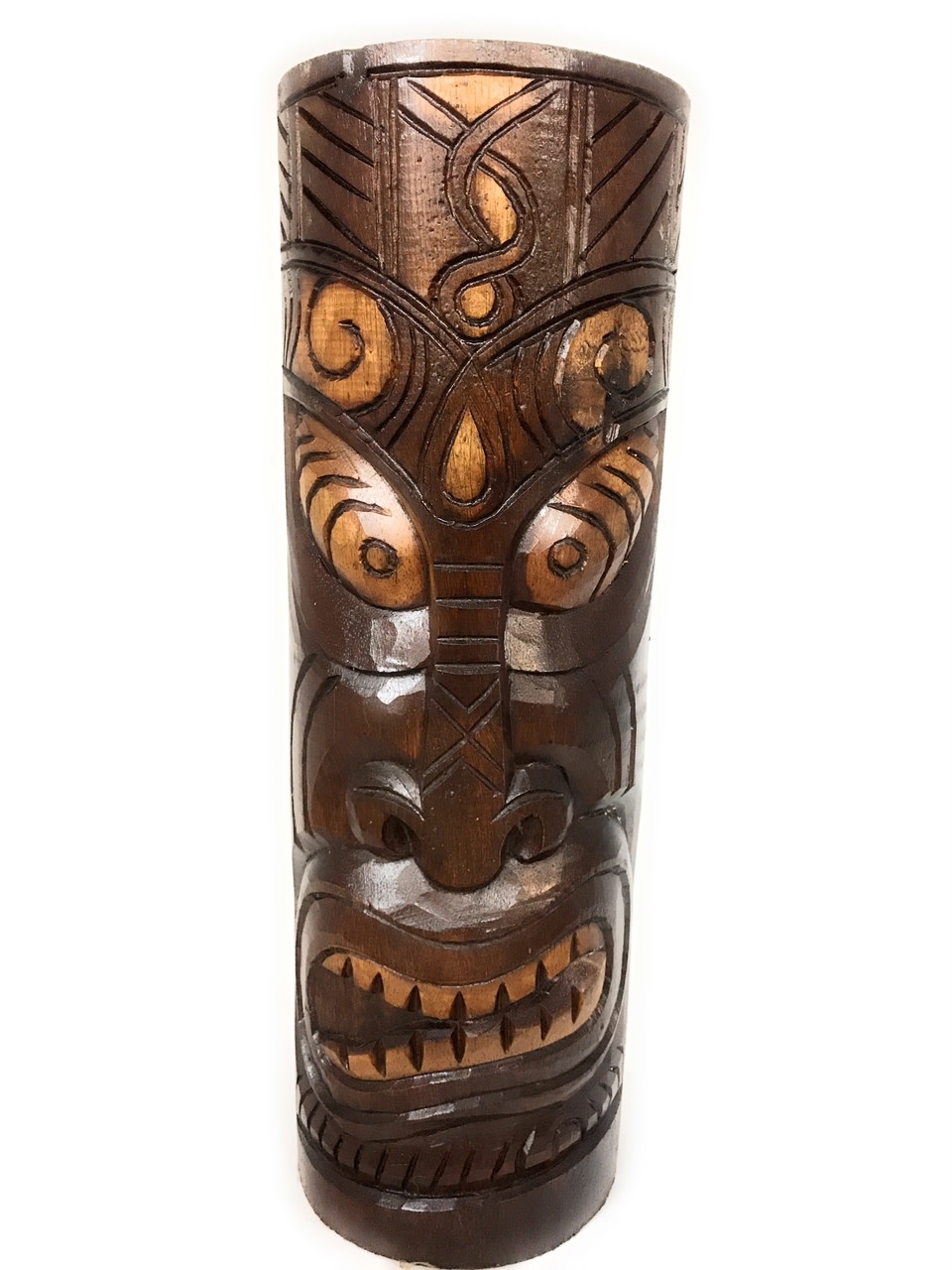 Shhmoking Tiki Totem 20 in Antique Finish - Hand Carved | #dpt538450 Shhmoking Tiki Totem 20 in Antique Finish - Hand Carved | #dpt538450